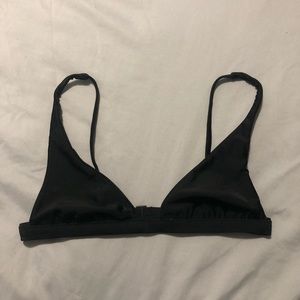 Black bikini top
